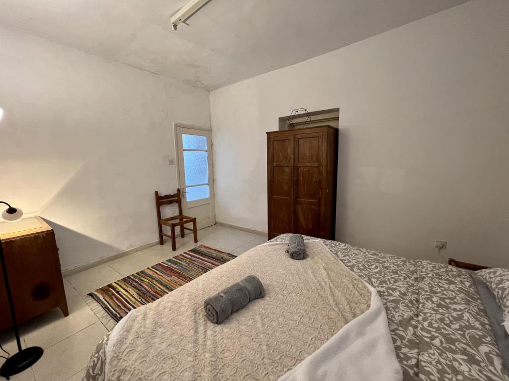 Postel nebo postele na pokoji v ubytování OLD Hostel