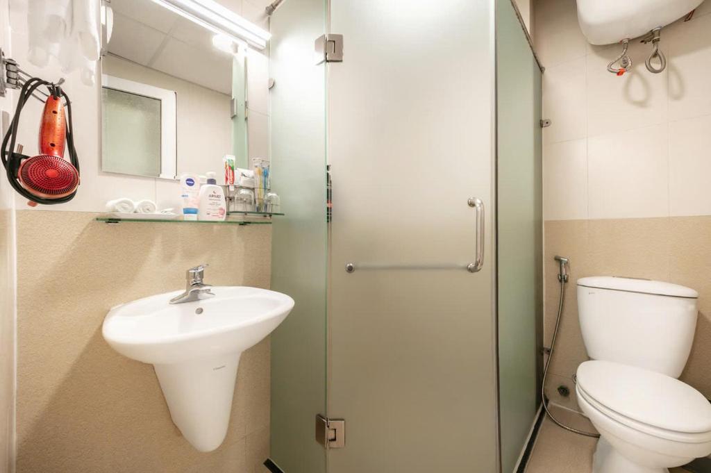 Koupelna v ubytování A25 Hotel - 46 Châu Long