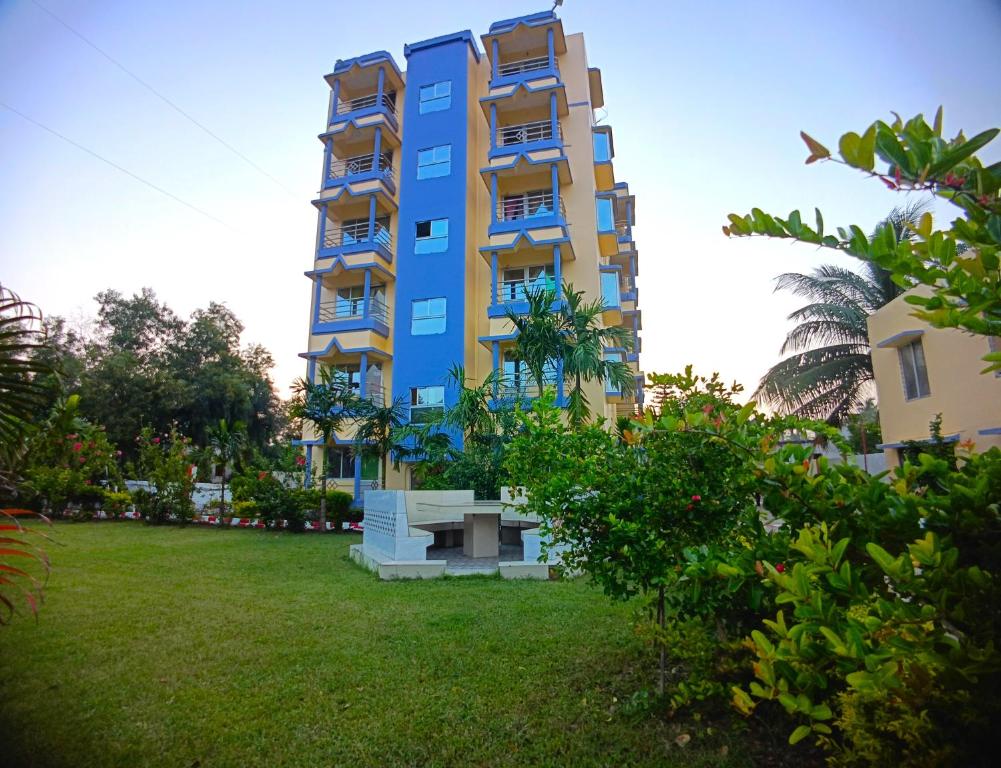Zahrada ubytování RESORT K SEA VIEW Digha