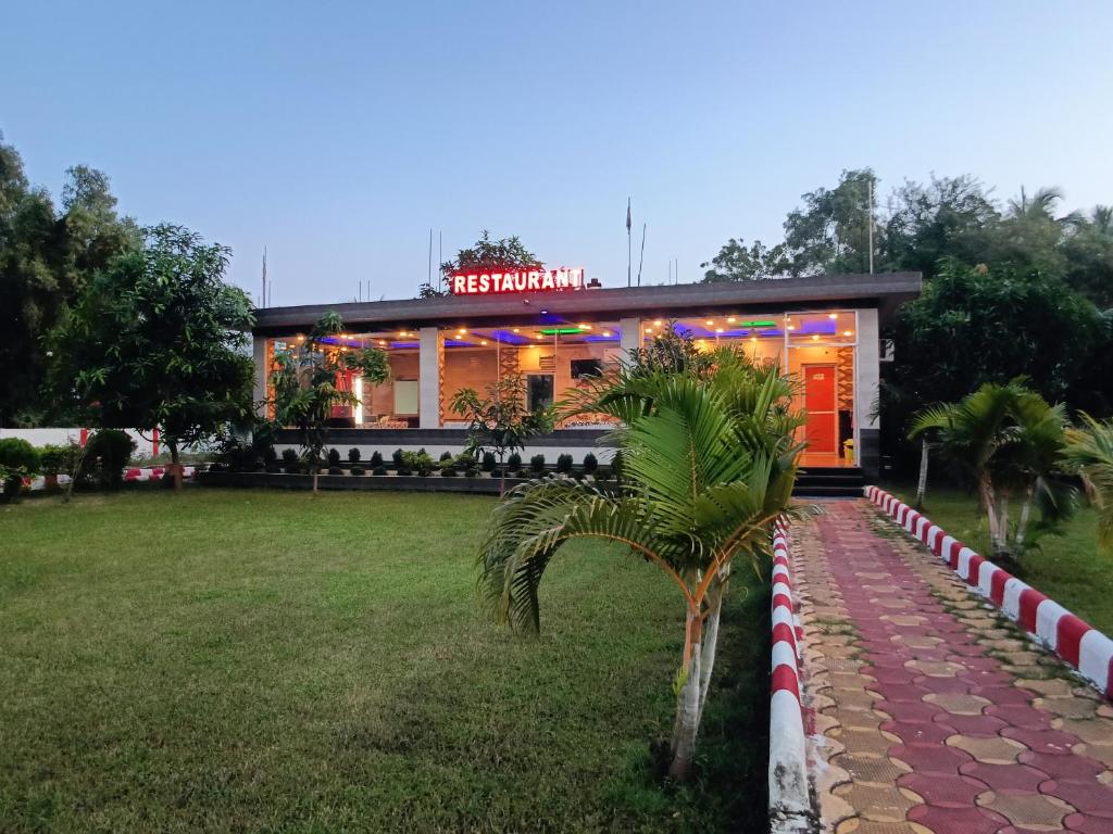 Zahrada ubytování RESORT K SEA VIEW Digha