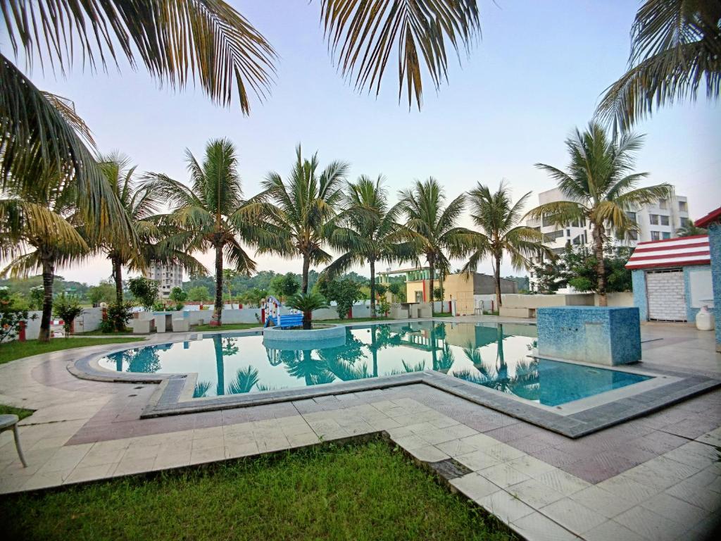 Bazén v ubytování RESORT K SEA VIEW Digha nebo v jeho okolí