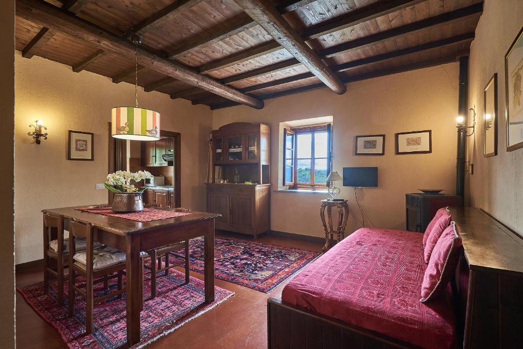 Agriturismo Borgo Mocale - Apartamento De Un Dormitorio Con Balcón