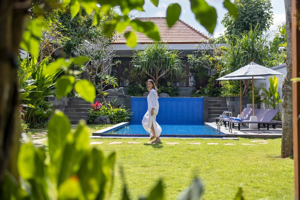 Zahrada ubytování Bhumi Sangtu Ubud