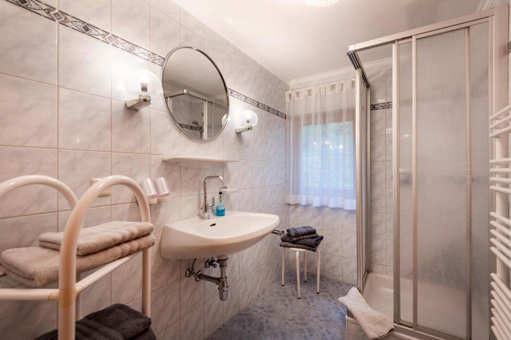 Kúpeľňa v ubytovaní Neurauthof