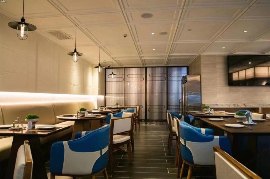 Posezení v ubytování Renjoy Hotel -Xiamen Zhongshan Road Pedestrian Street