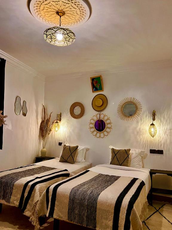 Riad Sahara Stars Dades - Deluxe Driepersoonskamer