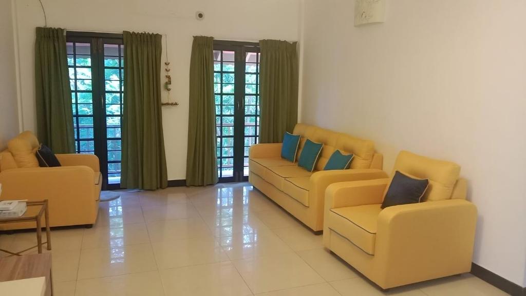 Posezení v ubytování Bluewaters Whitetown