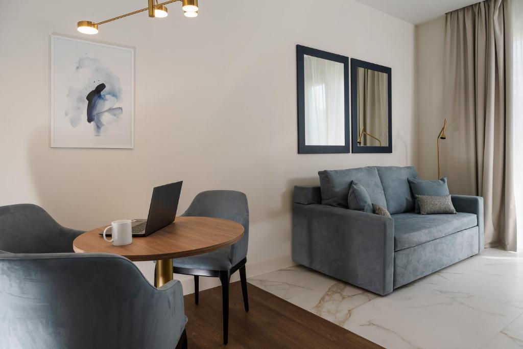 Posezení v ubytování Parioli Hotel Rimini