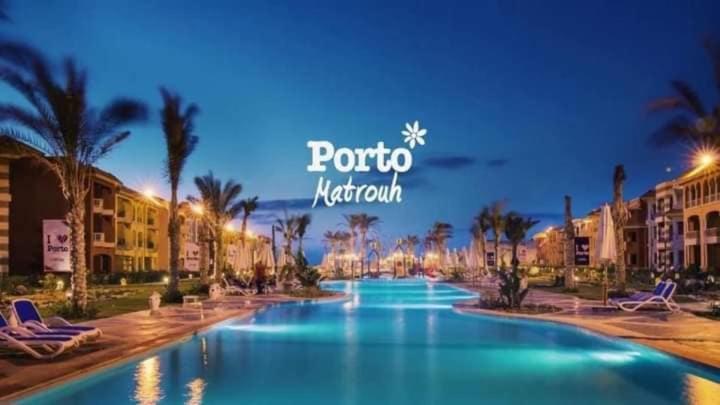 Bazén v ubytování porto matrouh-original nebo v jeho okolí