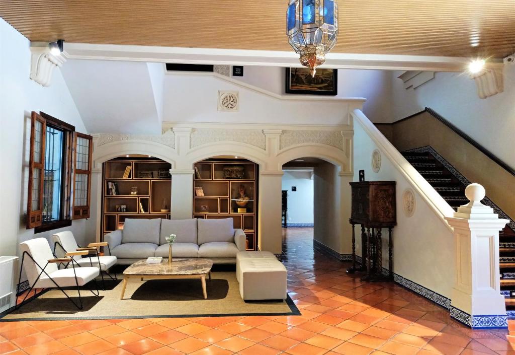 Posezení v ubytování Hotel Maria Cristina