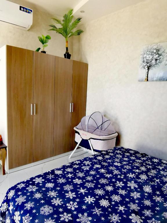 Postel nebo postele na pokoji v ubytování Highness Villa Nizwa
