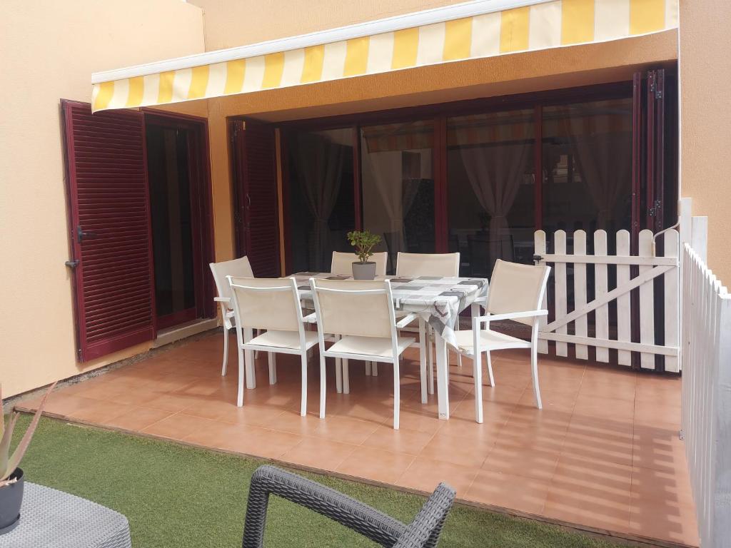 Posezení v ubytování villa Mimosa