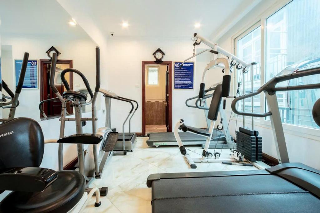 Fitness centrum a/nebo fitness zařízení v ubytování A25 Hotel - 15 Trần Quốc Toản