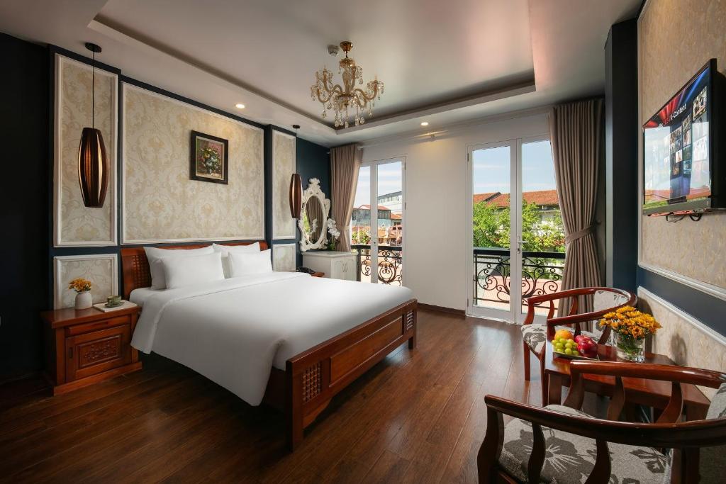 Postel nebo postele na pokoji v ubytování Delica Premium Hotel