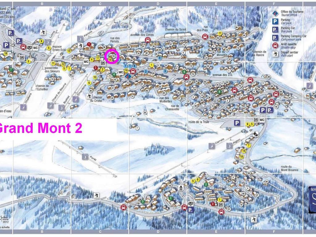 Studio cabine plein sud, Les Saisies, 4 pers - FR-1-293-332 - Estudio