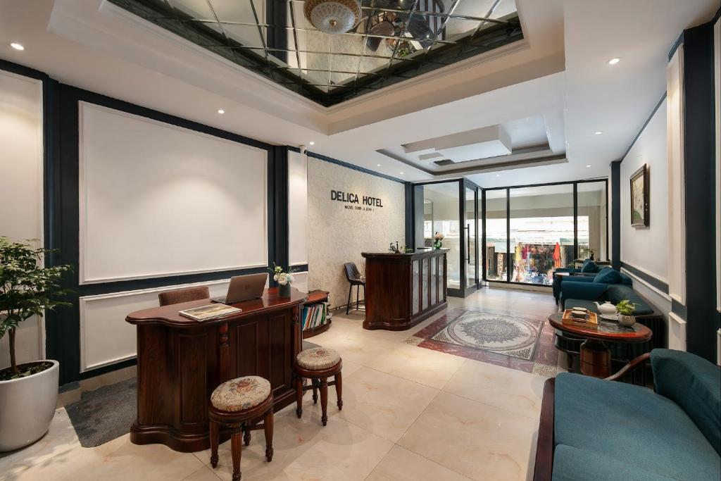 Posezení v ubytování Delica Premium Hotel