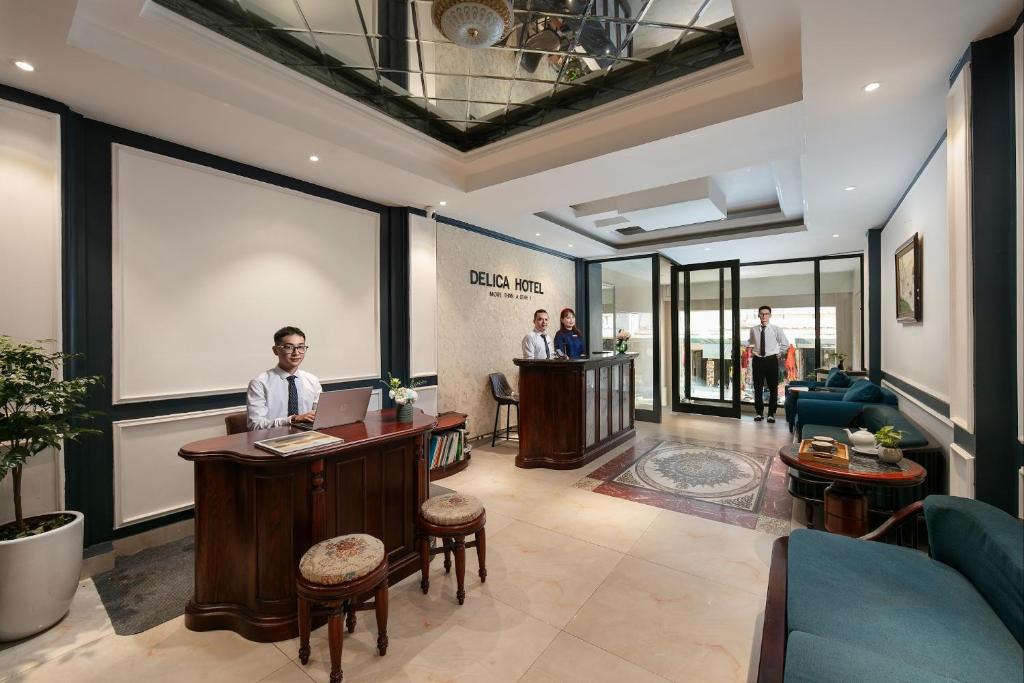 Posezení v ubytování Delica Premium Hotel