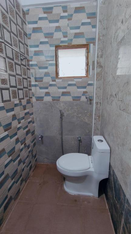Koupelna v ubytování Hotel Safra
