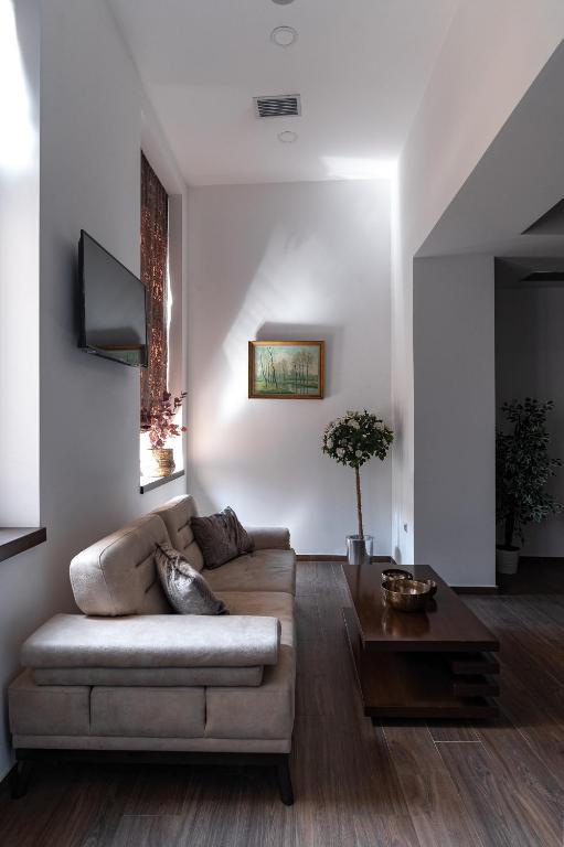 Posezení v ubytování Apartmani Astral
