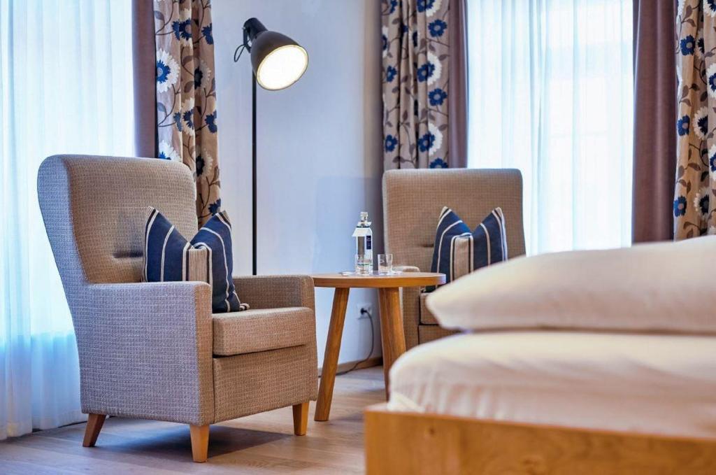 Posezení v ubytování Landgasthof Kammbräu