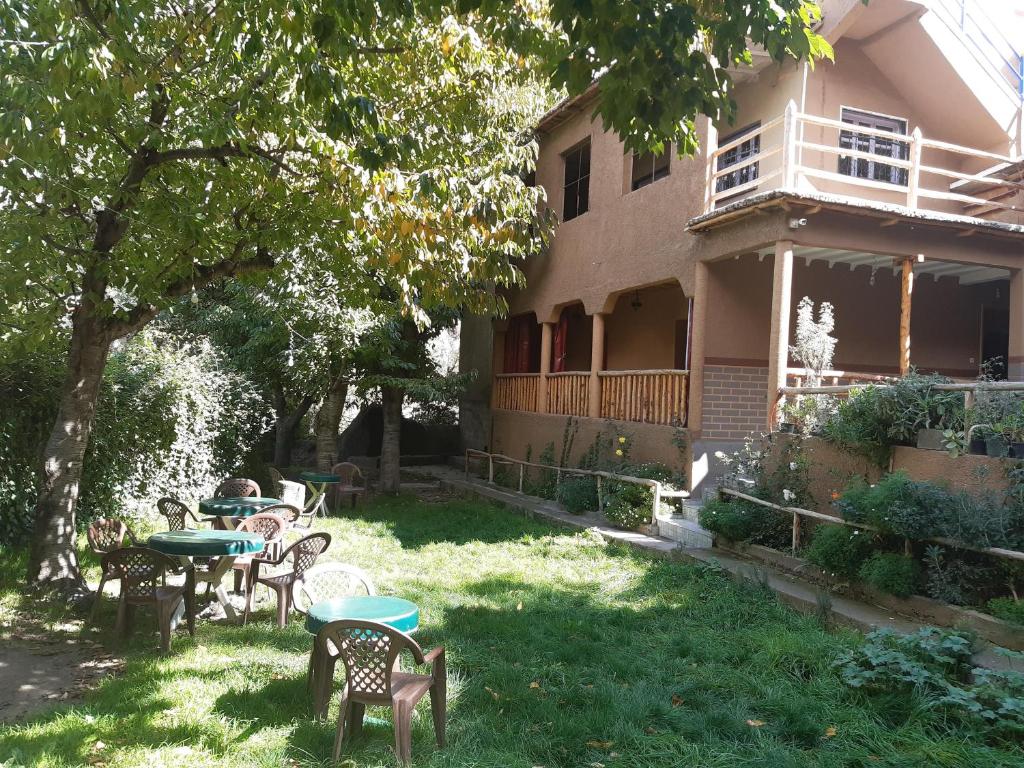 Zahrada ubytování Auberge De La Vallée