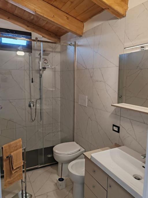 Koupelna v ubytování New house