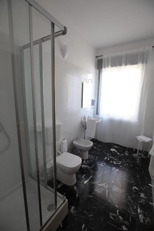 Koupelna v ubytování B&B Tarì