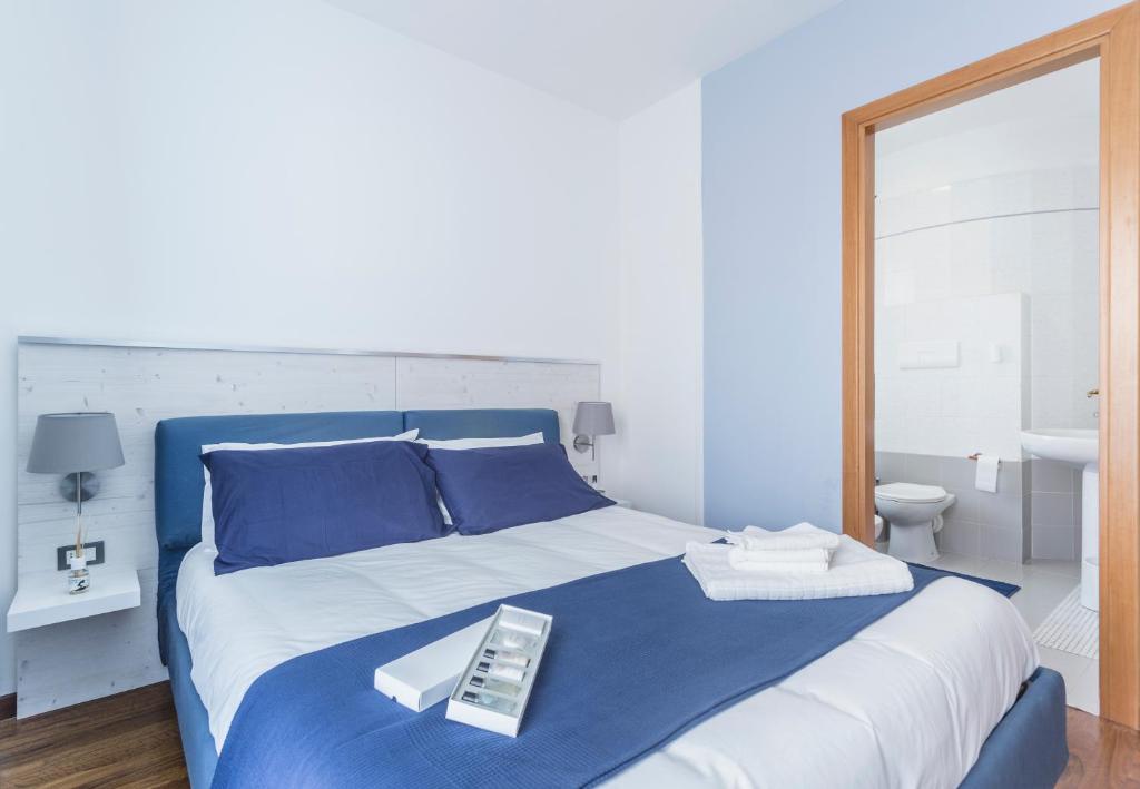 Postel nebo postele na pokoji v ubytování B&B Le 3 Stelle