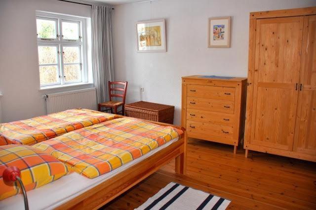 Postel nebo postele na pokoji v ubytování Ferienwohnung Sierke