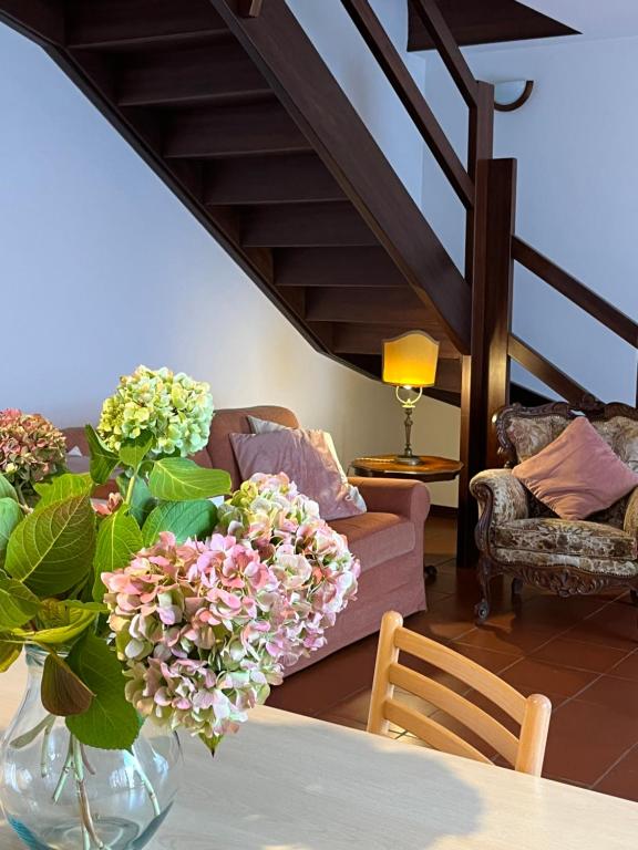 Χώρος καθιστικού στο Casa Vacanze Rina