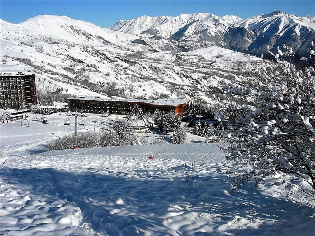 Studio confortable au coeur du Corbier avec piscine - FR-1-267-197 v zime