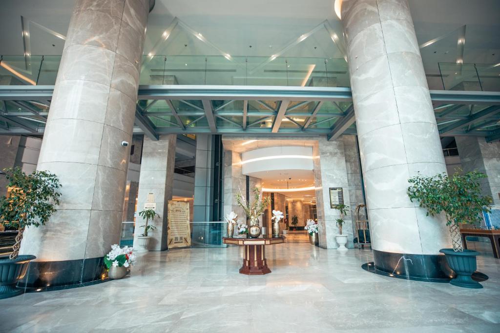 Vstupní hala nebo recepce v ubytování Taj Park Hotel