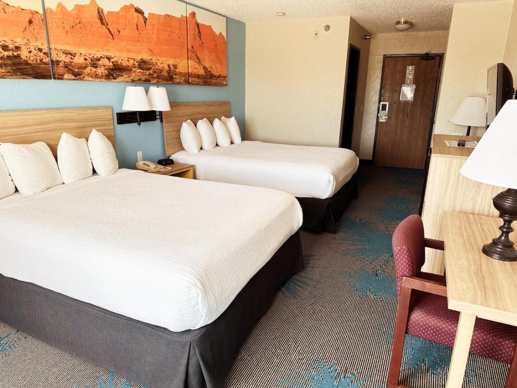 Days Inn by Wyndham Ozark Springfield - Queen Kamer Met 2 Queensize Bedden – Niet-Rokers
