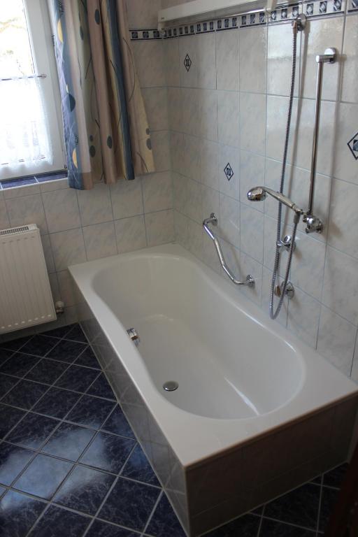 Kúpeľňa v ubytovaní Ferienwohnung Lasshofer