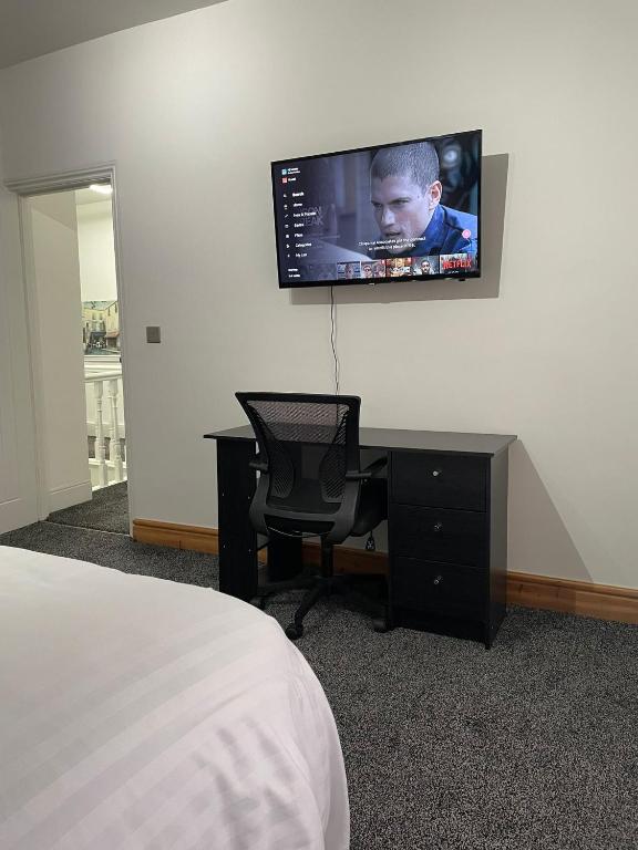 TV a/nebo společenská místnost v ubytování Seaside paradise