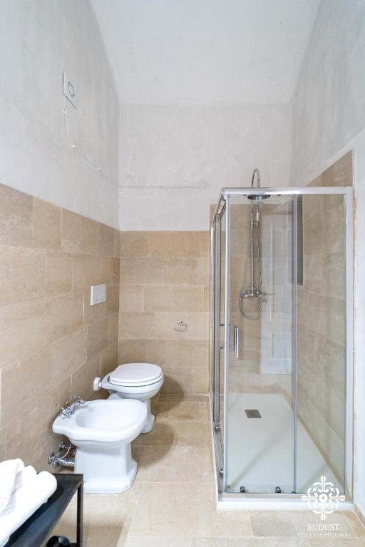 Koupelna v ubytování Casa Philomena - Noto Design Rooms