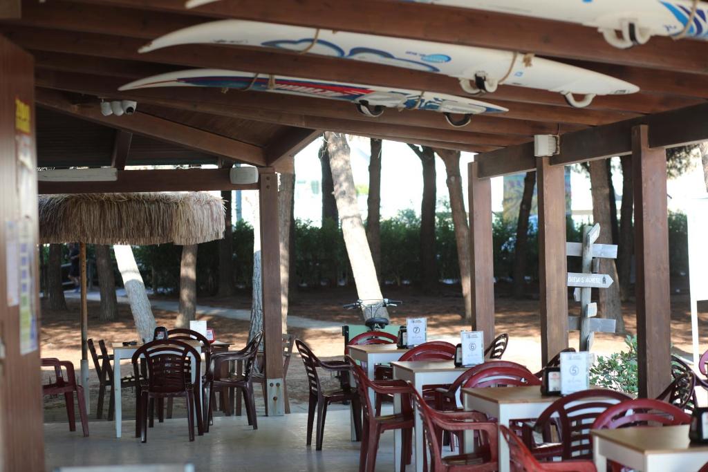 Restaurace v ubytování Hotel Saint Tropez - Pineto