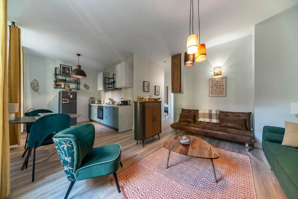 Le Petit George V - Appartement design proche Thermes - Apartamento De Un Dormitorio