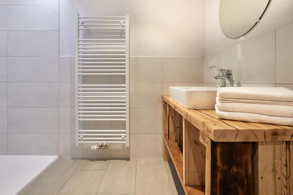 Kúpeľňa v ubytovaní Pension Vorberghof- Bauernhofurlaub