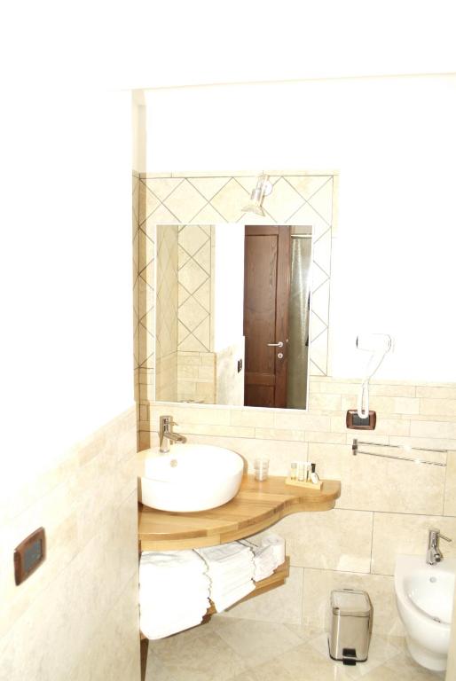 Kúpeľňa v ubytovaní Locanda Dal Sor Francesco