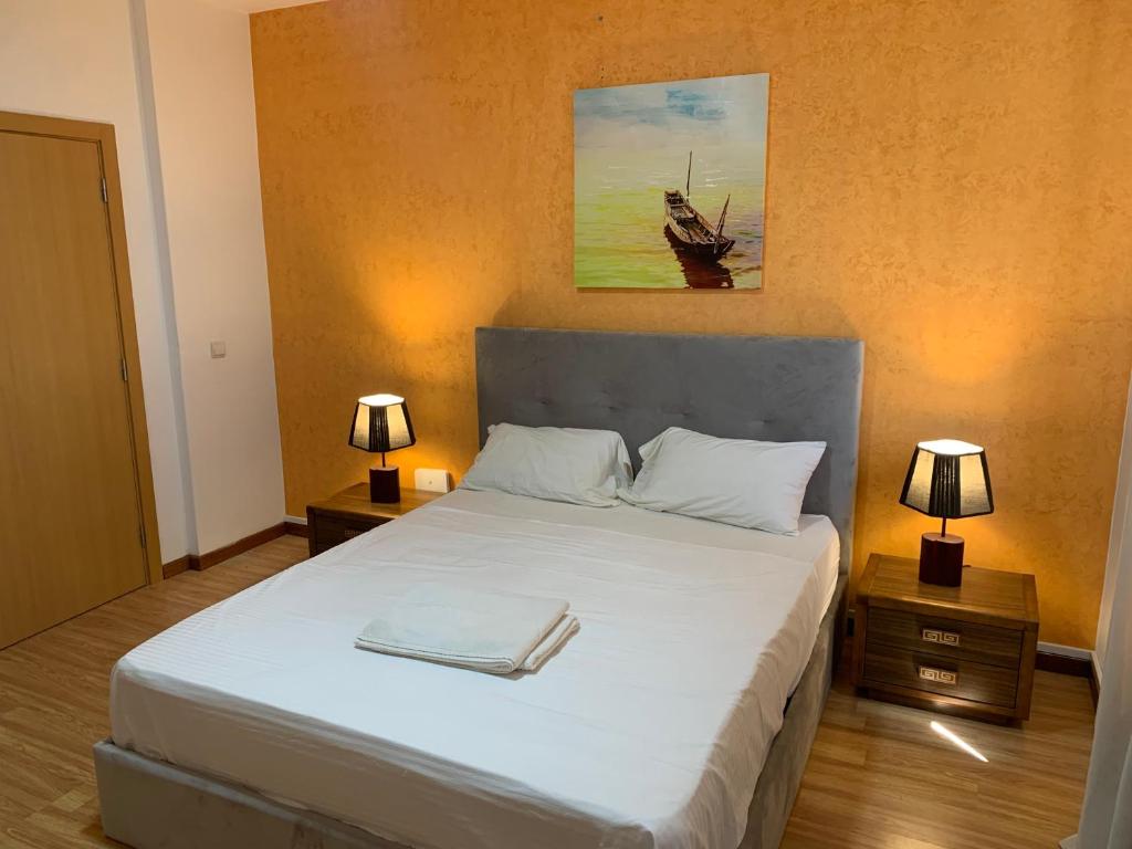 Postel nebo postele na pokoji v ubytování AWA Cabo Verde