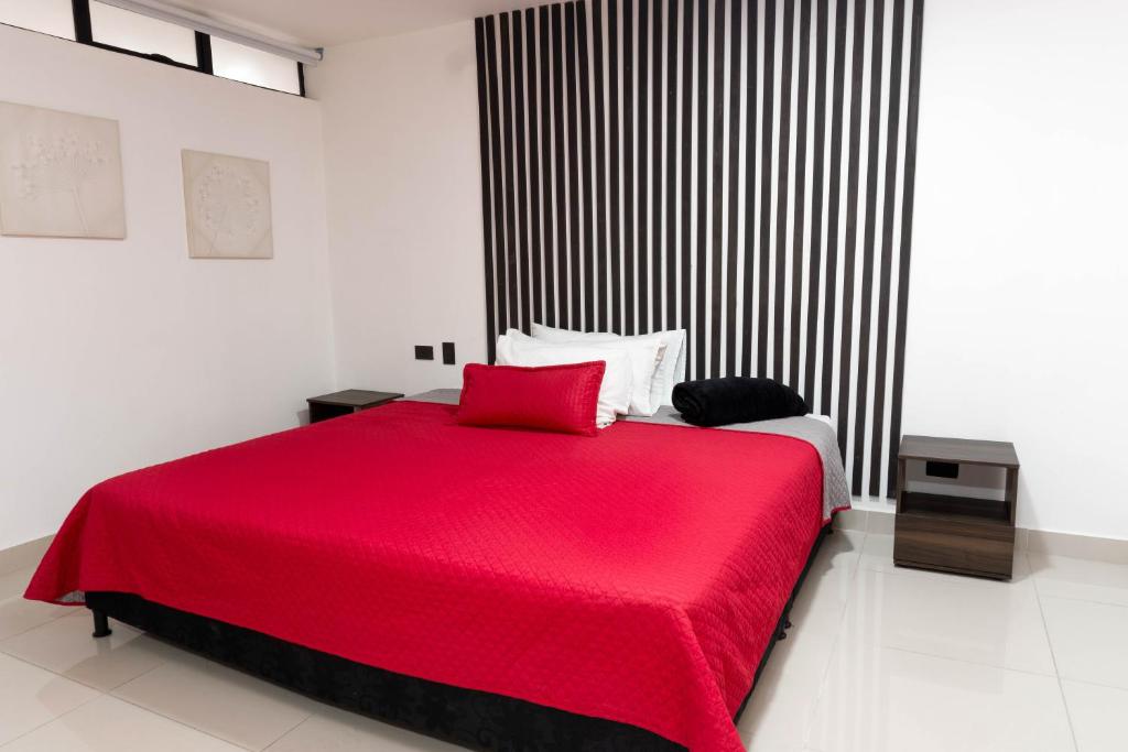 Postel nebo postele na pokoji v ubytování Hotel Ofix