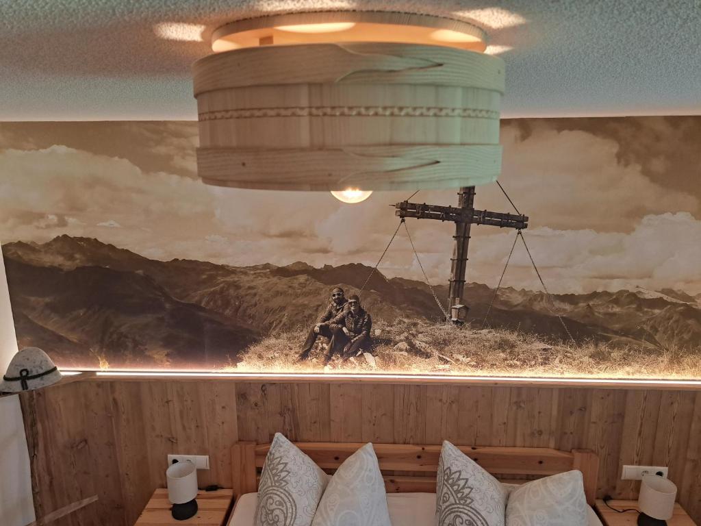 Posezení v ubytování Haus Carmen, Familienfreundliche 4 Edelweiss Ferienwohnung mit TOP Einrichtung