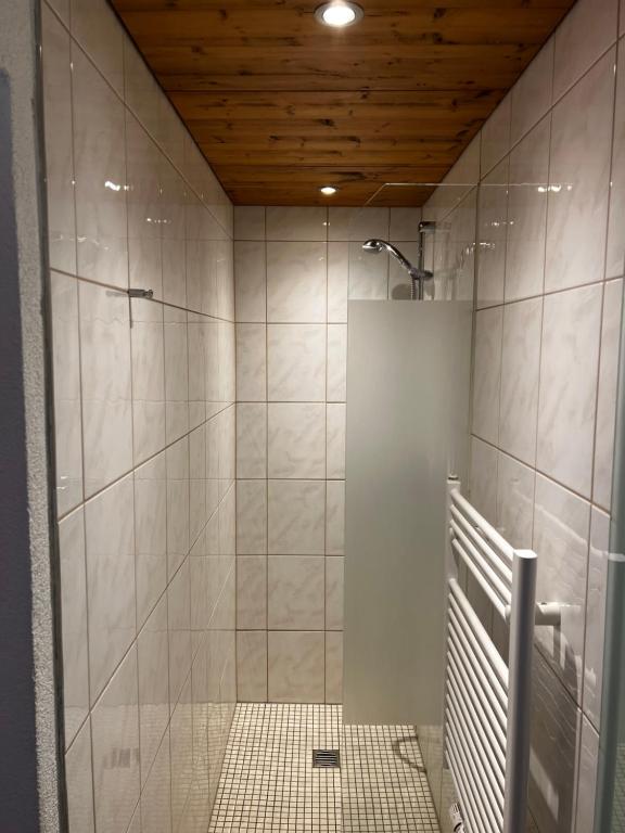 A bathroom at Haus Steissbach