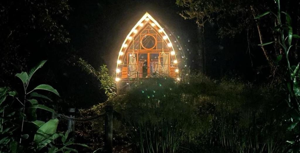 Zahrada ubytování Sacha Urco Lodge y Bosque Protector