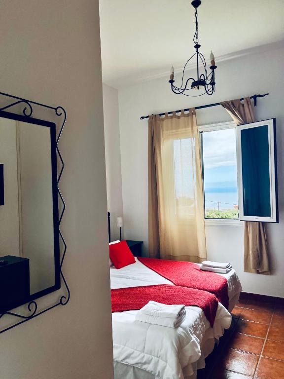 Postel nebo postele na pokoji v ubytování Apartamentos Los Verodes