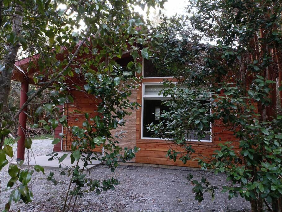 Jardín al aire libre en Cabaña Entre Arrayanes Número 2