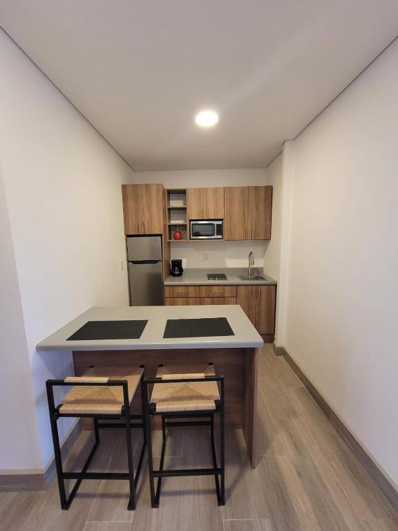 Kuchyň nebo kuchyňský kout v ubytování Casa Cacho