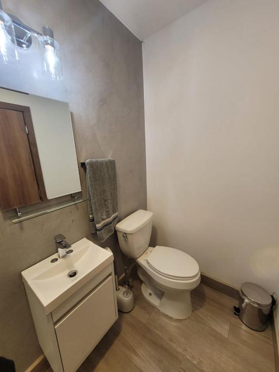 Koupelna v ubytování Casa Cacho