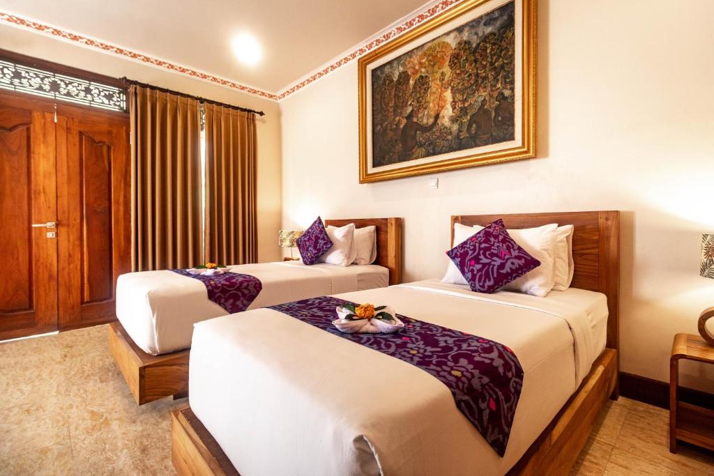 Narasoma Homestay & Retreat - Twin Room With Garden View